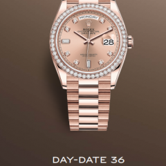 Imagem da notícia: Novo Rolex Day-Date 36 em ouro Everose de 18 quilates