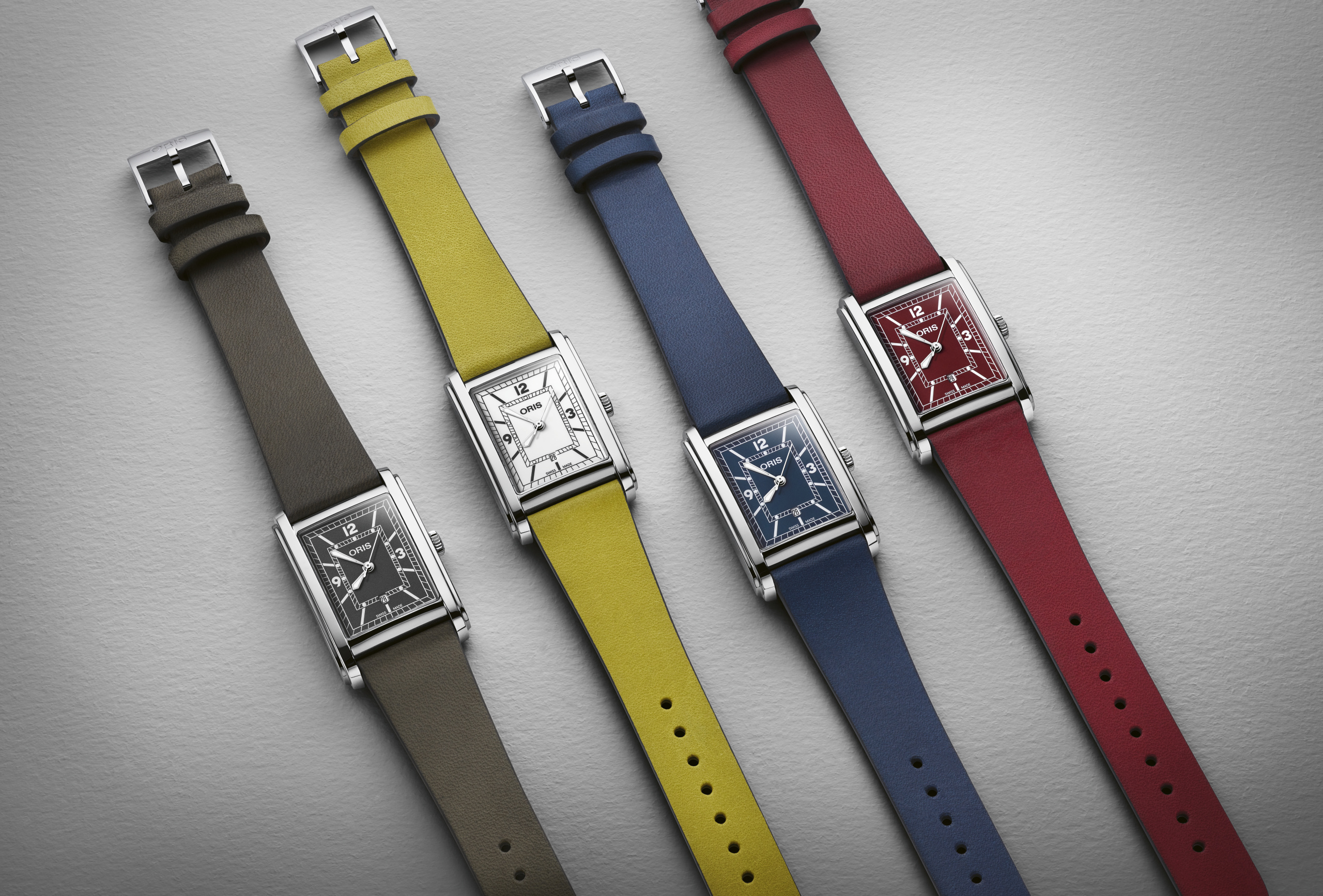 Imagem da notícia: Oris apresenta relógio Rectangular inspirado no estilo Art Déco